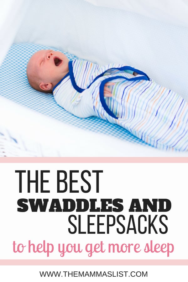 The Best Swaddle & Sleepsak Options to Help You Get More Sleep