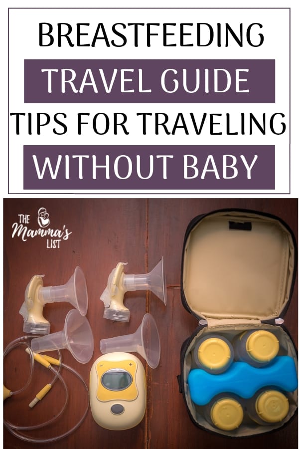 Pumping while traveling and being away from your baby isn't always the easiest. Checkout this breastfeeding travel guide to make pumping while traveling with milk a little easier and less stressful! 