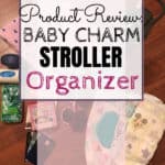 The Baby Charm Stroller Organizer allows you to bring the maximum amount with you on the go. It provides flexible space for multiple drinks, and has a mesh storage bag, and zip off changing pad and storage pouch. This stroller organizer will store everything you need in one place, and comes with a convenient to-go strap! via @Themammaslist