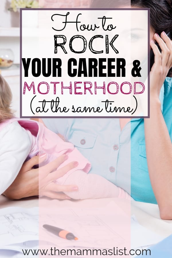 How to prioritize and balance your family and career as a new working mom. The transition back to work as a new mom is a huge adjustment, but it is possible to do both. Check out these actionable tips to make it easier to prioritize and be successful in your career AND with your baby. via @Themammaslist