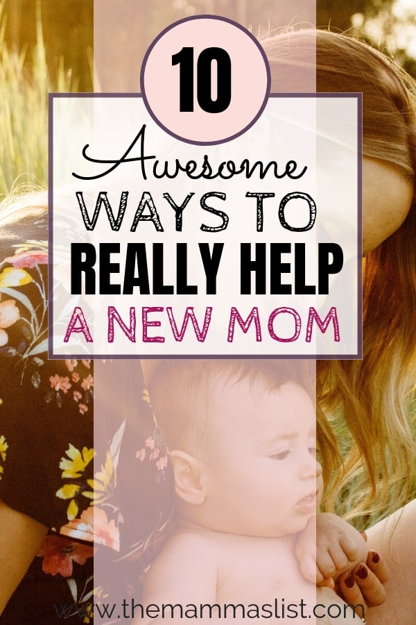 10 awesome tips on how to help a new mamma.  These tips make sure your visits to a new mamma are helpful, not stressful. Here are a few things she REALLY needs during those early days home with a newborn.
