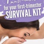 first-trimester essentials