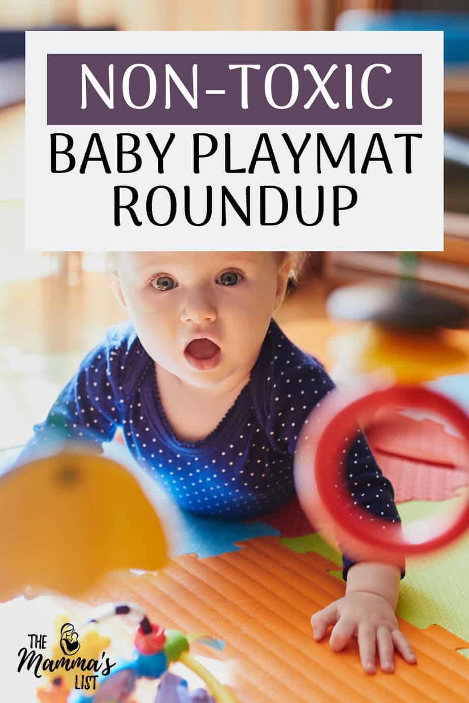 Non-toxic baby playmat roundup and review of the babycare baby playmat. Keep your baby and toddlers healthy with a non-toxic baby playmat. Click through for a roundup of all the non-toxic baby playmats I could find, and our recommended choice!