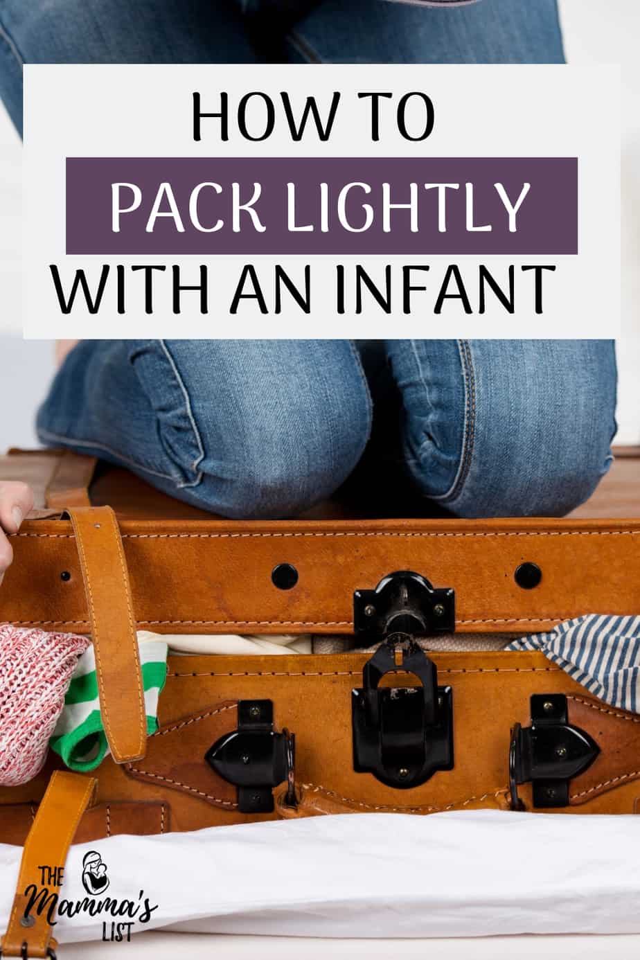 Packing light with a baby may seem like an impossible task since they need so much stuff, but it's actually easier than you think. There are a few ways to pack lightly with a baby (or toddler) for vacation as long as you plan ahead, and start with a good packing list. 